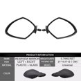 thumbnail image 4 of Reflector de espejo retrovisor VXR/FS para lancha motora 2005-2009 Kit de espejos (IZQUIERDO Y DERECHO) Compatible con el juego de espejos deportivos VX110 Deluxe, 4 of 5