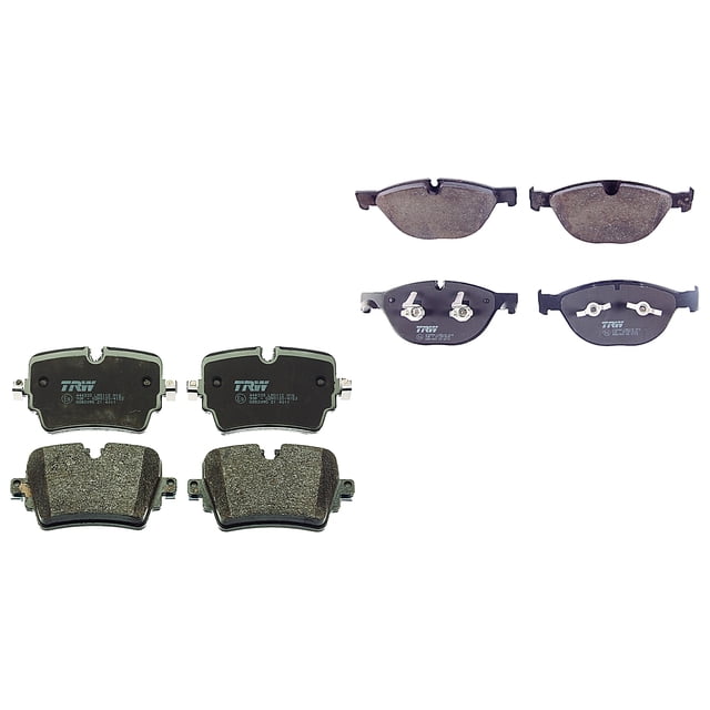 Set Balatas Bajos Metales Xjr 2016 Jaguar TRW