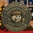 thumbnail image 5 of WINDLAND Over Par Old Bastards Golf Coin Humorous Golfer Gift,Novelty Golf Ball Marker, 5 of 9