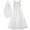Dress and Veil, variant on Flower Girls Dress Off White Wedding Veil First Communion 6