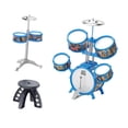 thumbnail image 1 of Kit de batería de jazz para niños, juguete educativo musical de percusión, instrumentos musicales para niñas y niños de 4 a 14 años. , Style C Estilo C, 1 of 9