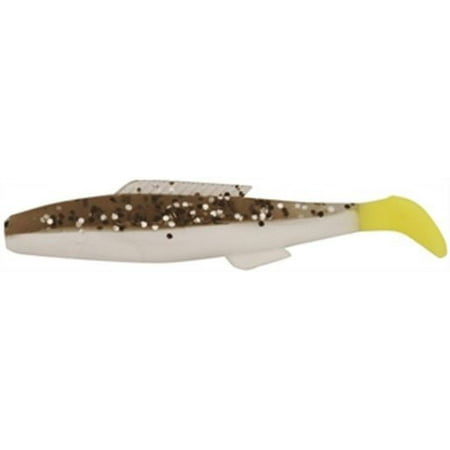 H&H Coastal Tackle 3 Cocahoe Minnow Softbait Salt Pepper & Chartreuse Tail