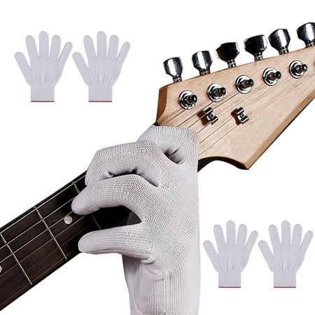 

Guitar Gloves Fingertips Extended Practice Flexible Comfortable