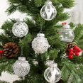 thumbnail image 5 of Adornos de bolas para árbol de Navidad, kit de 25 adornos navideños de 2,4 pulgadas, decoración para el hogar, colgante festivo, irrompible, para Navidad y temporada, 5 of 5