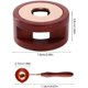 thumbnail image 4 of Mango de palisandro, cera en forma de octágono para proyectos de sellos de cera elegantes, 4 of 8