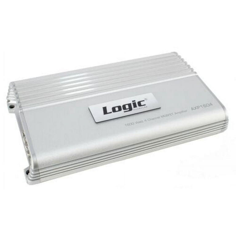 Logic AXP1604 Amplifier 4 Channel 1600 Watts - Walmart.com