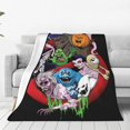 thumbnail image 2 of Animation Ghostbusters Flannel Blanket Ultra-Soft Micro Fleece Throw Blanket For Bed Sofa Couch Car Office Unisex Adult Fuzzy Bed Blanket Cozy Kids Throw Blanket 50"x40", 2 of 8