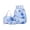 Dark Blue#007, variant on Gradient Backpack Set 3 Piece Oxford Cloth School Bag Light Blue Bookbag with Pencil Case Handbag Large Capacity Durable Student Supplies for Middle High School Teens Boys Girls