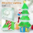 thumbnail image 5 of Costway 7 FT Inflatable Christmas Tree with Santa Claus & Dog Self-inflating Decoration, 5 of 11