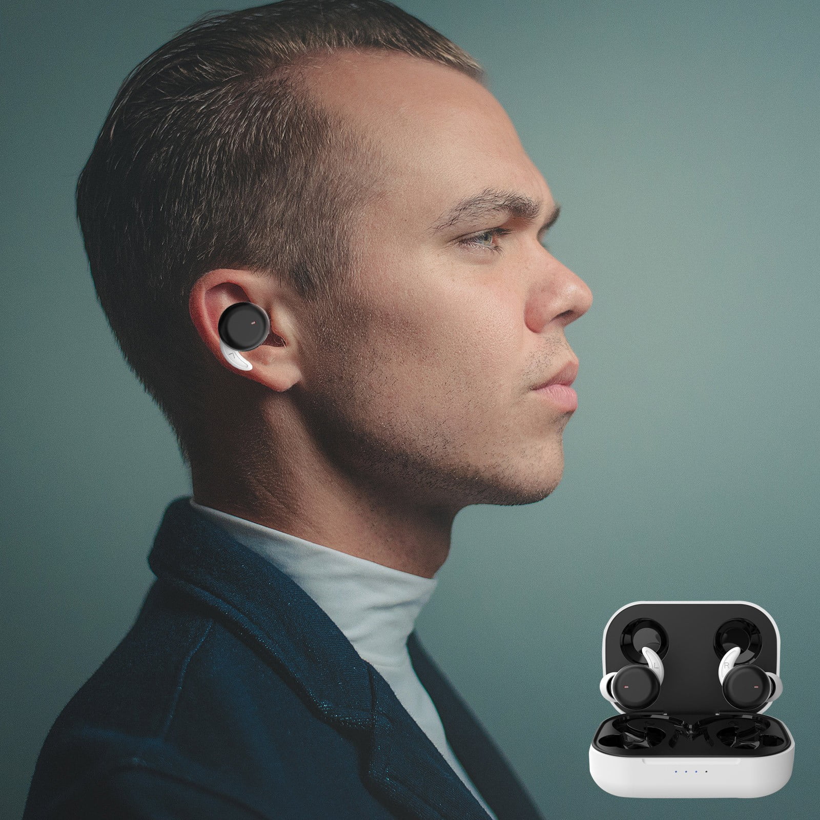 Cheap things Ultra Open Earbuds, Immersive Audio Open Ear Earbuds, Clip on Earbuds for Comfort, Running Earbuds with OpenAudio for Awareness, Up to 48 Hours of Battery Life