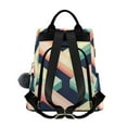thumbnail image 2 of FORMRS Women's Travel Backpack Purse Anti-Theft Hidden Pockets Casual Shoulder Bag, Green Stripes, 2 of 7