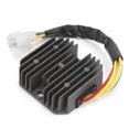 thumbnail image 1 of Aramox Voltage Regulator Rectifier, Aluminium Alloy + ABS Voltage Regulator Rectifier Parts Replacement For 260 300 300cc ATV, 1 of 8