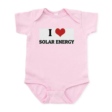 

CafePress - I Love Solar Energy Infant Creeper - Baby Light Bodysuit Size Newborn - 24 Months