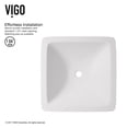 thumbnail image 4 of VIGO Begonia Matte Stone Vessel Bathroom Sink, 4 of 7