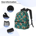 thumbnail image 5 of Haiem Cartoon Poodle Dog Lightweight Backpack for School, Classic Basic Water Resistant Casual Daypack for Travel with Bottle Side Pockets, 5 of 8