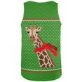 thumbnail image 2 of Ugly Christmas Sweater Big Giraffe Scarf All Over Mens Tank Top Multi SM, 2 of 2