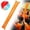 Orange, variant on CozeLy Thunder Sticks Cheering Noise Makers Plastic Cheerleading Spirit Stick Clappers for Sports Events Parties and Celebrations