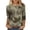 Green, variant on Womens Cute Tops for Women Summer Casual Crew Neck Bodycon Tops - Split Hem Tulle Boho Purple M