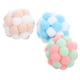 thumbnail image 5 of KAKOWELY 3 pelotas de juguete para gatos con cascabeles interiores, juguetes interactivos peludos para gatos, pelotas de colores, 5 of 5