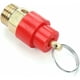 thumbnail image 1 of Válvula de seguridad para compresor de aire Desiderio 1/4 120PSI, válvula de seguridad para compresor de aire de latón, 1 of 5