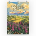 thumbnail image 3 of Rocky Mountain National Park, Colorado, Oil Painting National Park Series (24x36 Giclee Gallery Art Print, Vivid Textured Wall Decor), 3 of 3