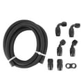 thumbnail image 1 of 9.8ft AN10 Fuel Line Hose With Fitting Adapter Separator Clamp Kit Corrosion Resistant Universal, 1 of 8