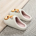 thumbnail image 6 of Fuzzy Slippers For Women Fall Winter Slippers Warm Padded Non Indoor Slippers Warm Cozy Winter House Slippers Bedroom Indoor House Shoes, 6 of 7
