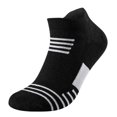 thumbnail image 4 of Paquete de 6 calcetines tobilleros para hombre, calcetines deportivos de corte bajo, calcetines ligeros, un par para cada color, 4 of 4