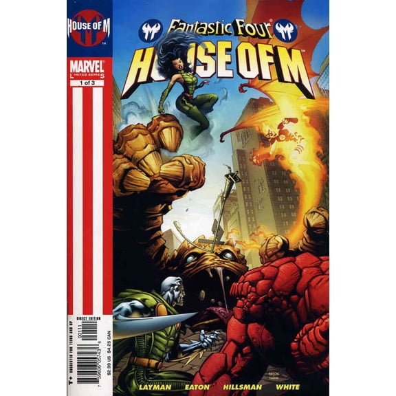 Fantastic Four: House of M #1 VF ; Marvel Comic Book