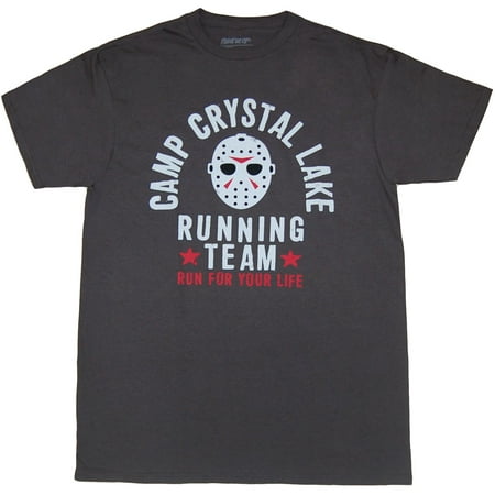 Friday the 13th Camp Crystal Lake Running Team (Best Mens Clothing Black Friday)