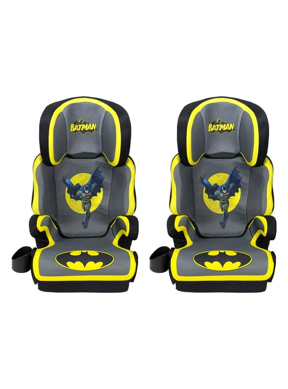 Kids Embrace DC Comics Batman High Positioning Back Toddler Car Seat (2 Pack)