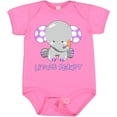 thumbnail image 3 of Inktastic Little Peanut Cute Baby Elephant Boys or Girls Baby Bodysuit, 3 of 5