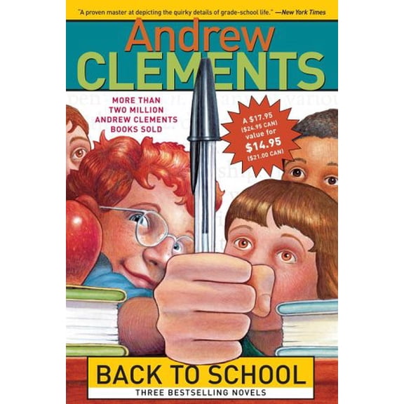 Pre-Owned Back to School 3 Volume Boxed Set: A Week in the Woods/The School Story/The Report Card (Paperback) by Andrew Clements