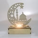 thumbnail image 2 of Luces decorativas de madera para Ramadán Mubarak, decoración Eid, adorno de mesa LED Mezquita, 2 of 4