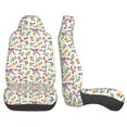 thumbnail image 3 of Vsdgher Cute Flower Automotive Seat Covers for Cars Trucks and SUVs – Car Seat Covers for Truck Seat Protectors Set of 2, 3 of 7