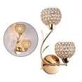 thumbnail image 4 of Modern wall of Bedroom Wall Sconce Lighting Fixture, E26/E27 Socket, for Bedroom Bedside Stairs - Golden_Right, 4 of 8