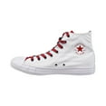 thumbnail image 4 of Converse Chuck Taylor All Star High Top Mens Shoes White/Gym Red/Navy 160466c, 4 of 6