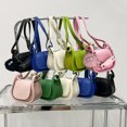 thumbnail image 2 of Bolso de verano mini para pintalabios, tipo sillín, para mujer, estilo moderno, bolso bandolera que combina con todo, monedero, 2 of 6