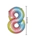 thumbnail image 5 of Matsuzay Boda decorativa del cumpleaños del globo del papel de aluminio del globo del número de 32 pulgadas Kits de decoración para fiestas Degradado ocho, 5 of 5