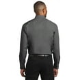 thumbnail image 2 of Port Authority Male Shirt Collar Shirt W103 Graphite X-Small, 2 of 4