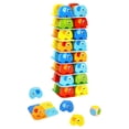 thumbnail image 2 of TOOKYLAND Wooden Elephant Stacking Game - 46pcs Play Set with Pattern Cards and Die, Ages 3+, 2 of 9