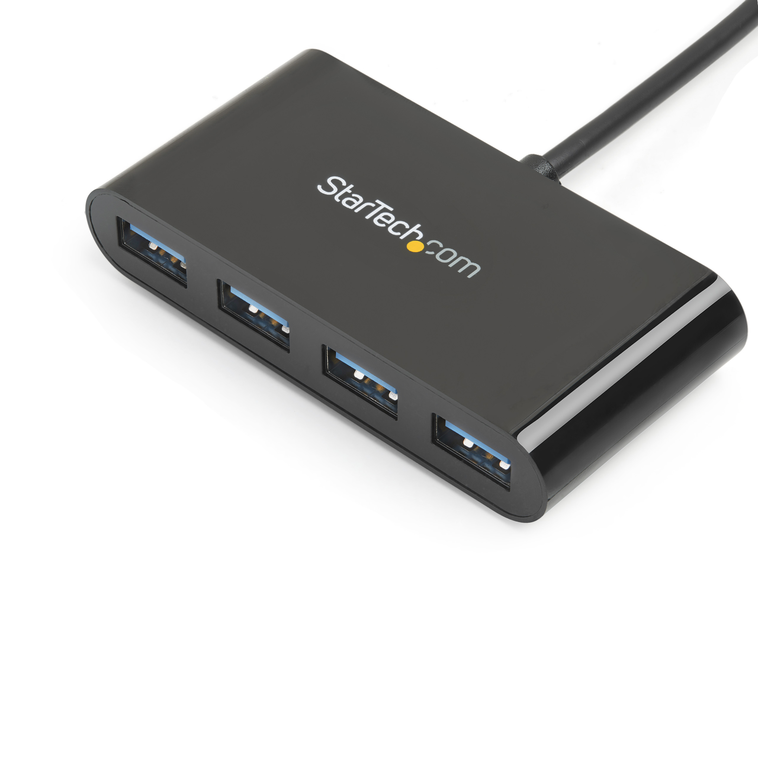 StarTech.com 4-Port USB-C Hub - Portable USB-C to 4x USB-A Hub - Bus-Powered USB 3.0 (5Gbps) Type-C Hub - USB 3.0 Port Expander - image 4 of 5