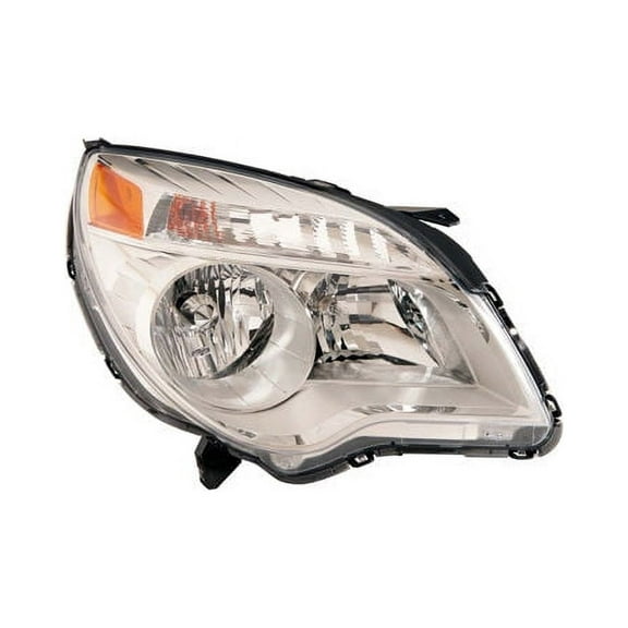 Right Passenger Side Headlight Assembly - Compatible with 2010 - 2015 Chevy Equinox 2011 2012 2013 2014
