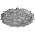 thumbnail image 3 of Ekena Millwork 20 1/4"OD x 1 1/2"P Deria Ceiling Medallion (Fits Canopies up to 6"), Hand-Painted Ultra Pure White Crackle, 3 of 6