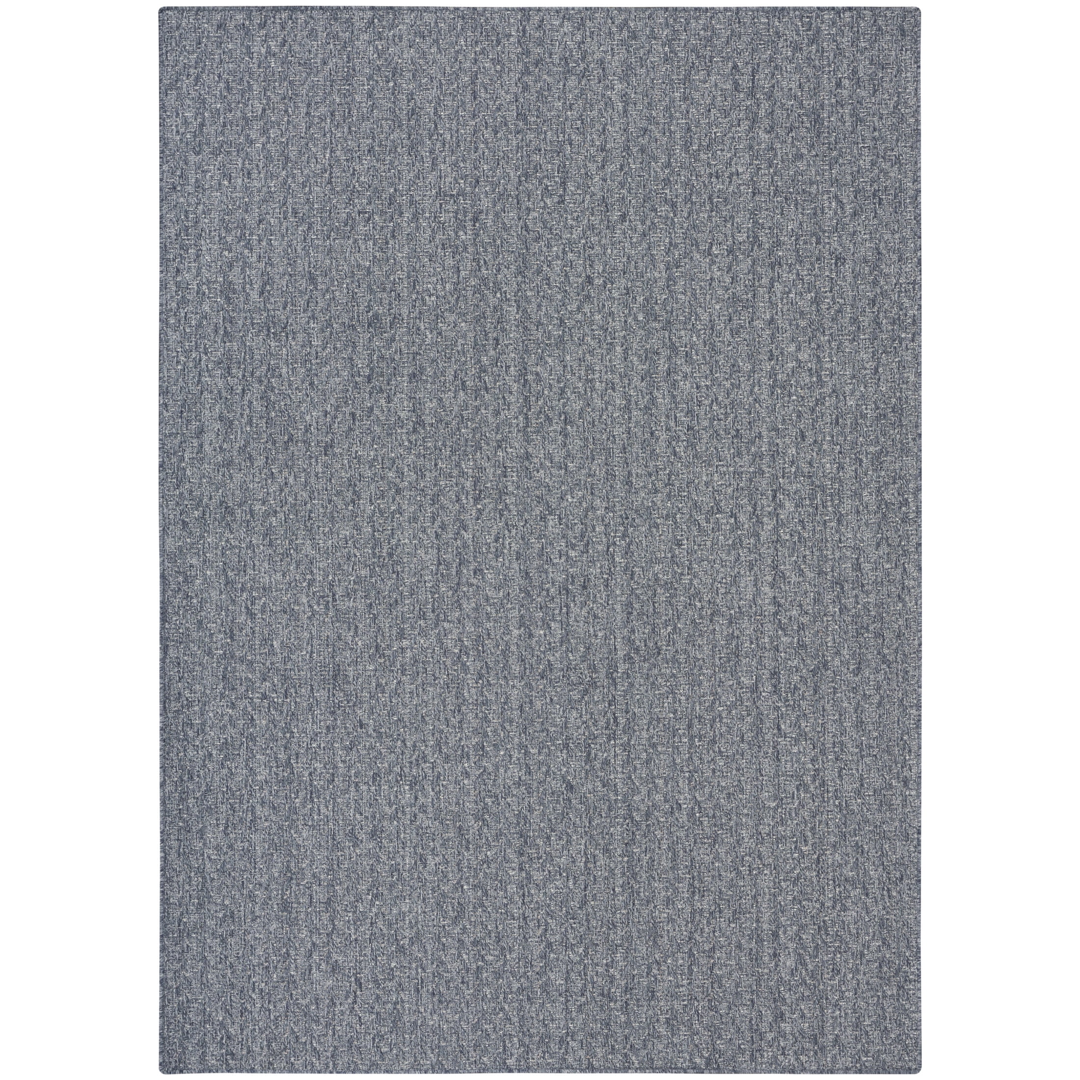 Nourison Tulum 6' x 9' Denim Outdoor Rug
