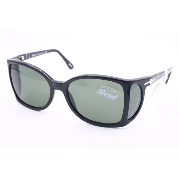 3230-S 1079/P2 Persol Brown Tortoise Sunglasses Grey Polarized Lenses 52mm