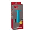 thumbnail image 3 of Vacu Vin Wine Saver Pump Blue with Vacuum Wine Stopper - Keep Your Wine Fresh for up to 10 Days - 1 Pump 2 Stoppers - Reusable - Made in the Netherlands, 3 of 3