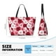 thumbnail image 4 of Disketp Rose Bolsa de Playa de Gran Capacidad, Bolso Impermeable y a Prueba de Arena para Mujer, Ideal para Playa, Piscina y Natación, 4 of 7
