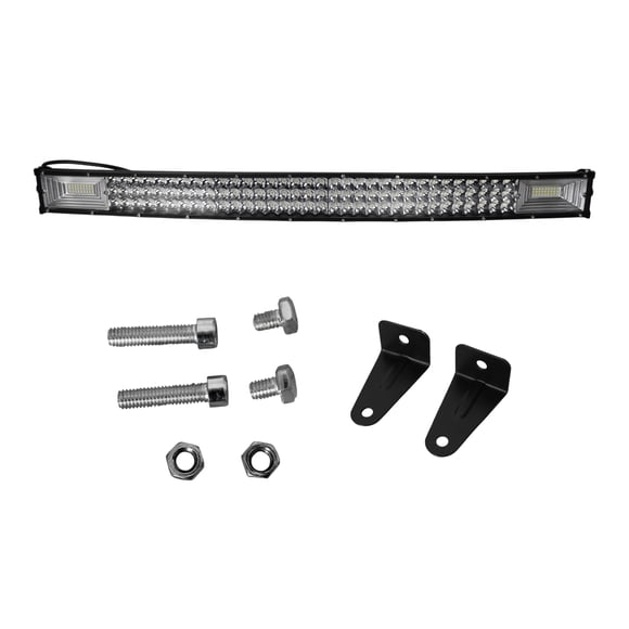 Faro Aux Tipo Barra Curva162 Hiper-Leds 1.5W C/U 86.36Cm