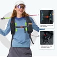 thumbnail image 3 of Mochila de Senderismo FIORETTO 10L para Mujer y Hombre Negra, 3 of 9